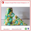 China supplier heat sealing logo printed PP labels for plastic cups